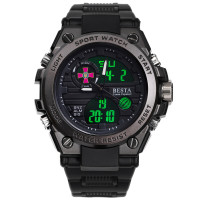 Чоловічий годинник  Besta Box Tattoo ЗСУ Light подарунковий набір, з компасом