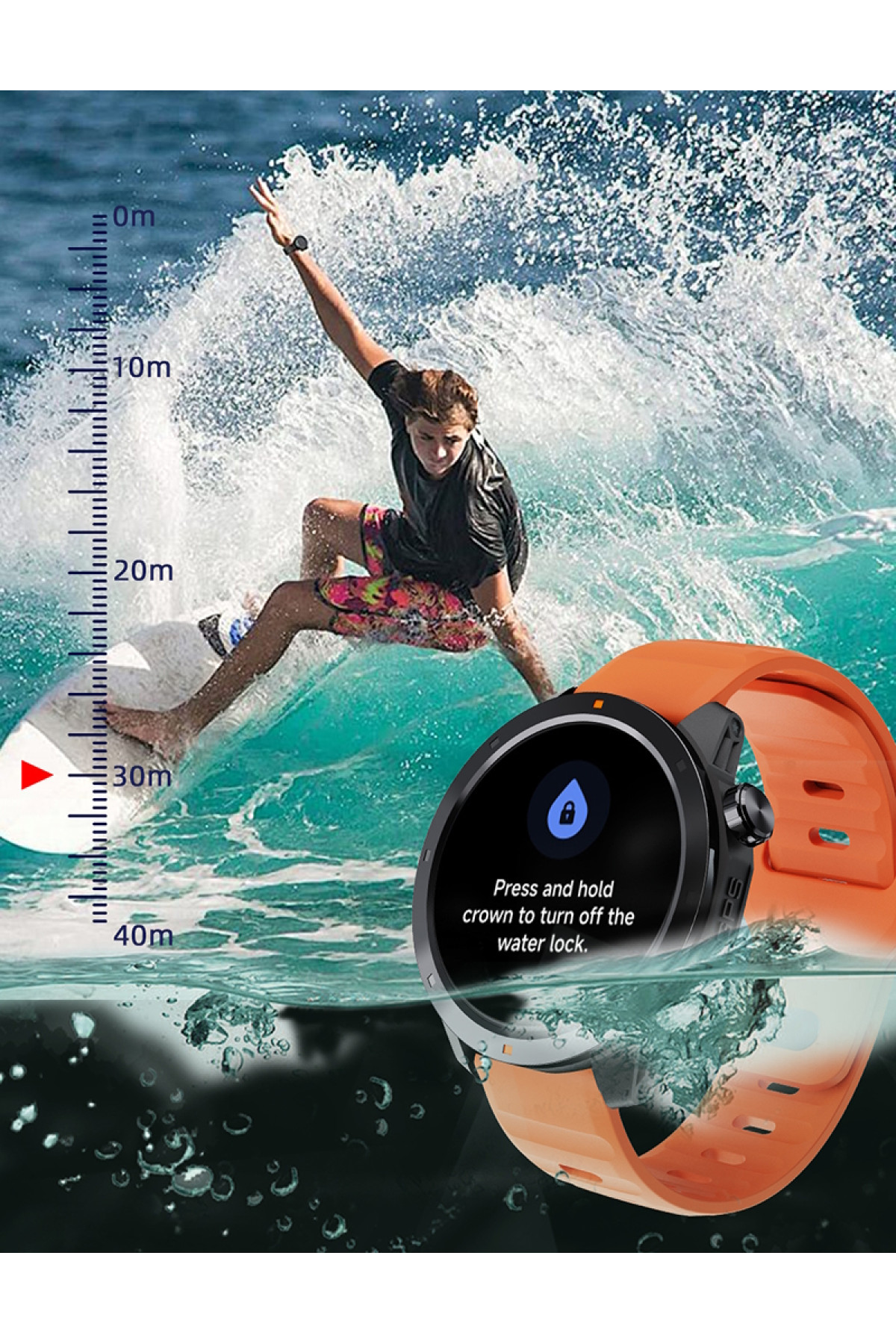 Смарт годинник  North Edge XTrek PRO 5Bar з компасом УЦІНКА