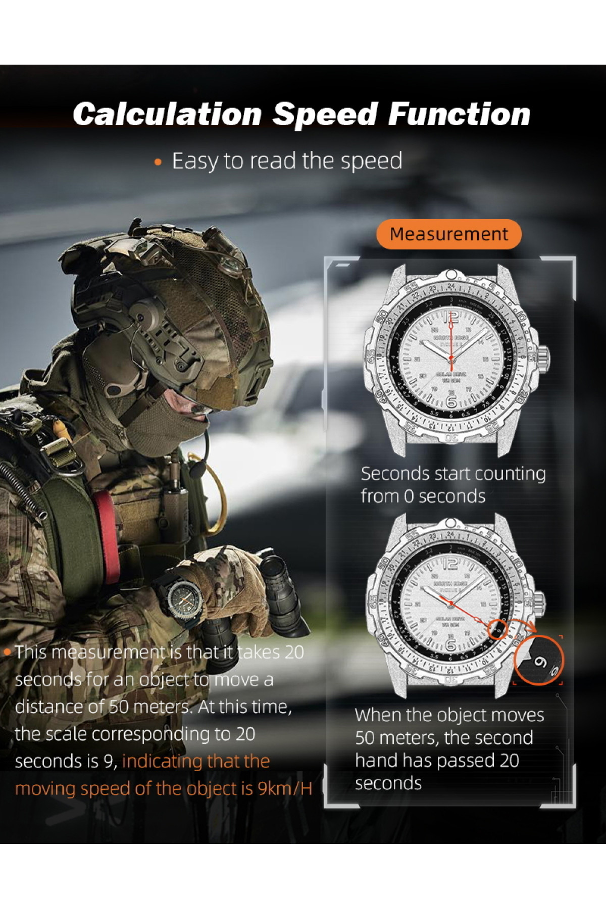 Чоловічий годинник  North Edge Evoque УЦІНКА