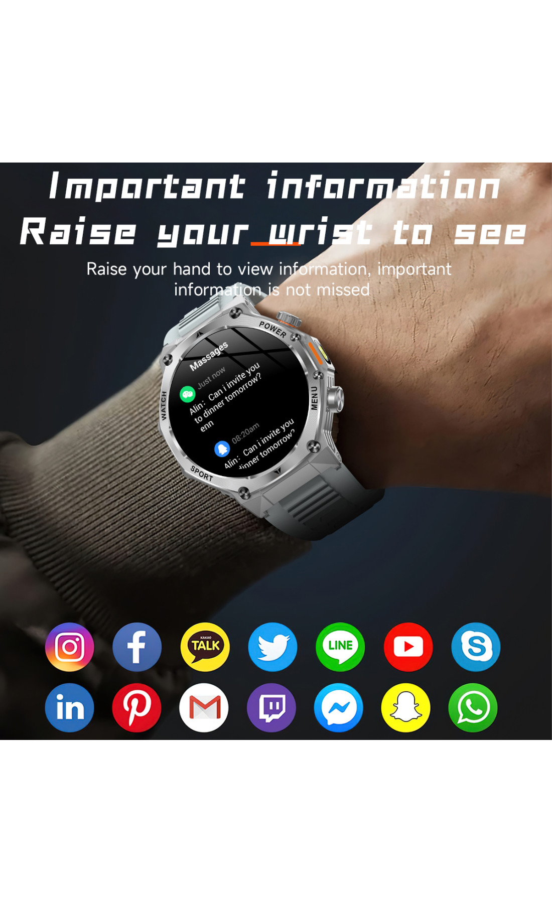 Смарт годинник  Smart Surf X Pro Silver Steel, 2 ремінці