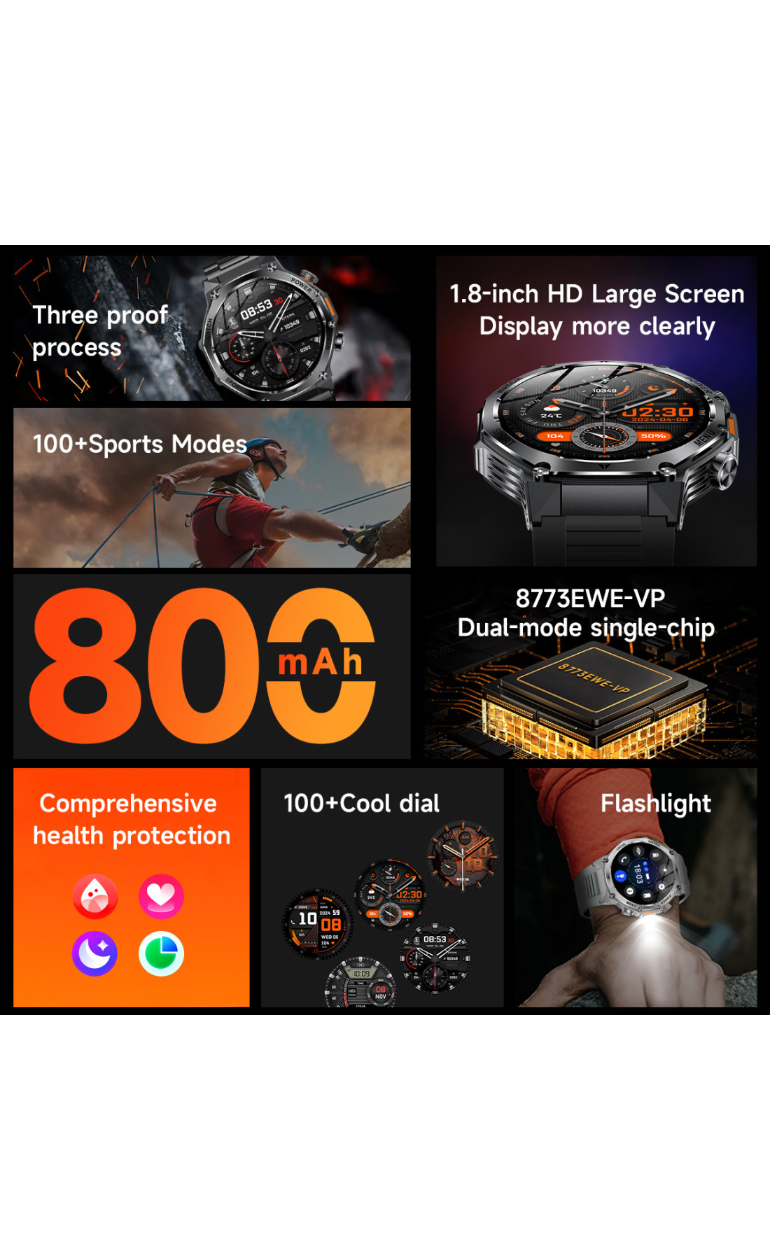 Смарт годинник  Smart Surf X Pro Silver Steel, 2 ремінці