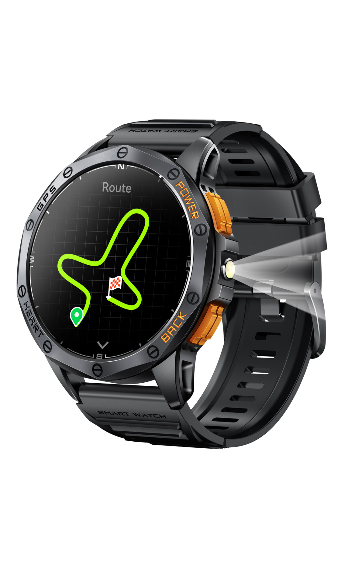 Смарт годинник  Smart GPS Max Black, 2 ремінці УЦІНКА
