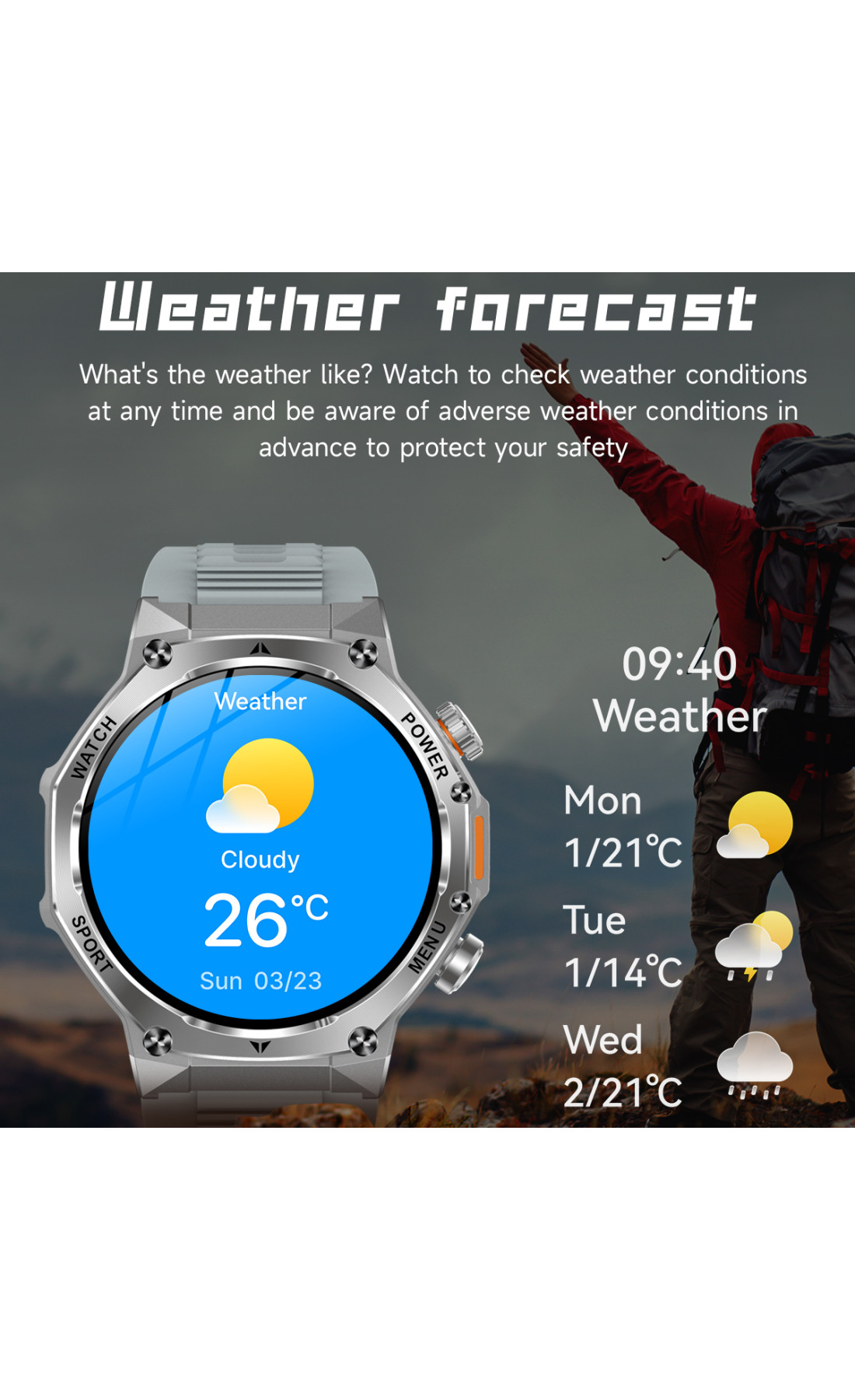 Смарт годинник  Smart Surf X Pro Silver Grey, 2 ремінці