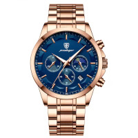 Чоловічий годинник  Poedagar West RoseSteel