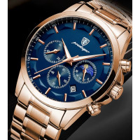 Чоловічий годинник  Poedagar West RoseSteel