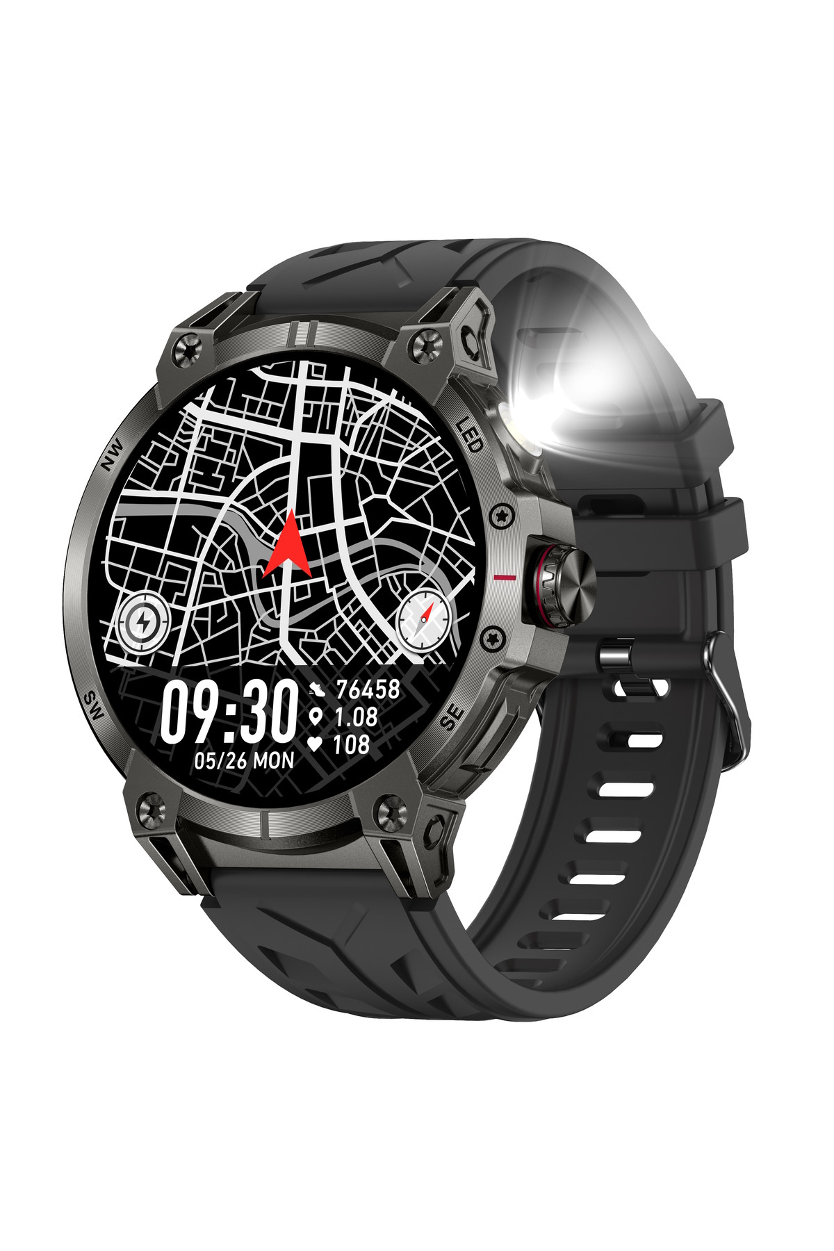 Смарт годинник  Smart Stalker Max з компасом