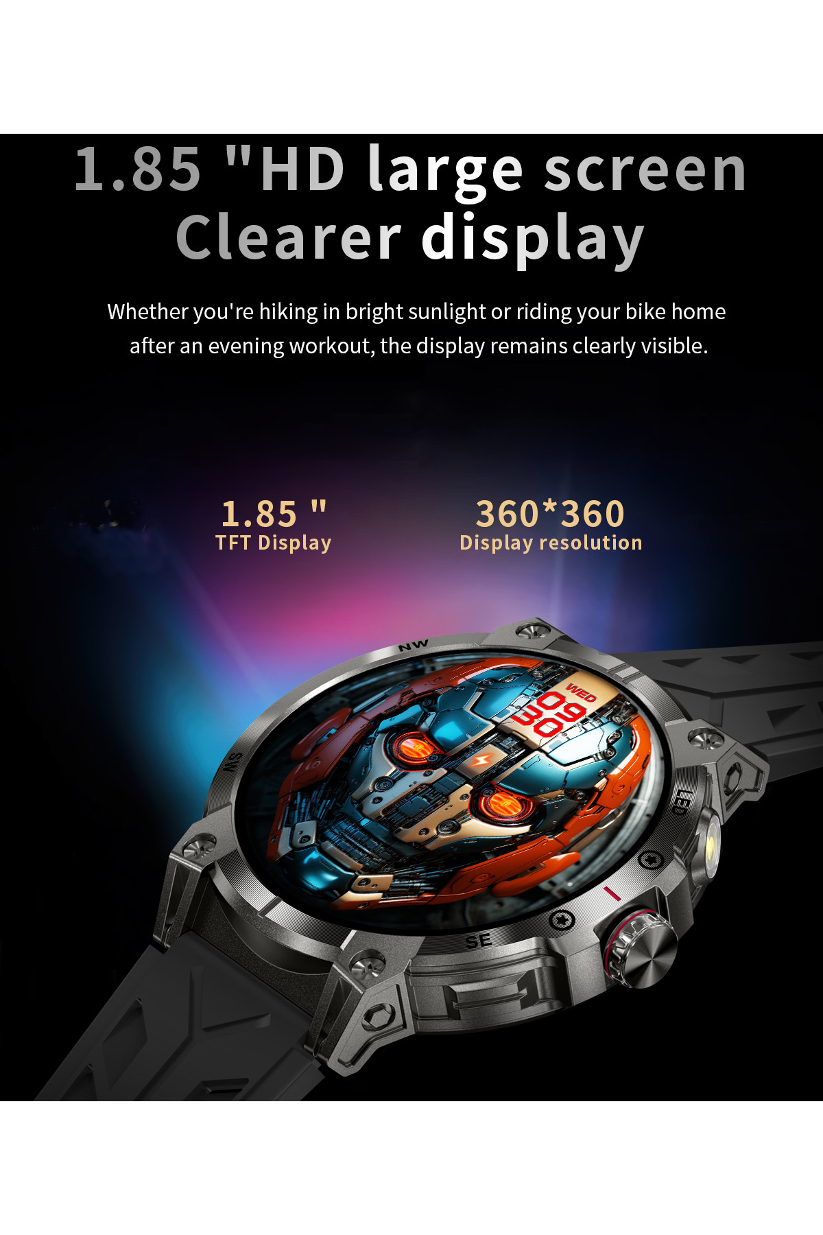 Смарт годинник  Smart Stalker Max з компасом