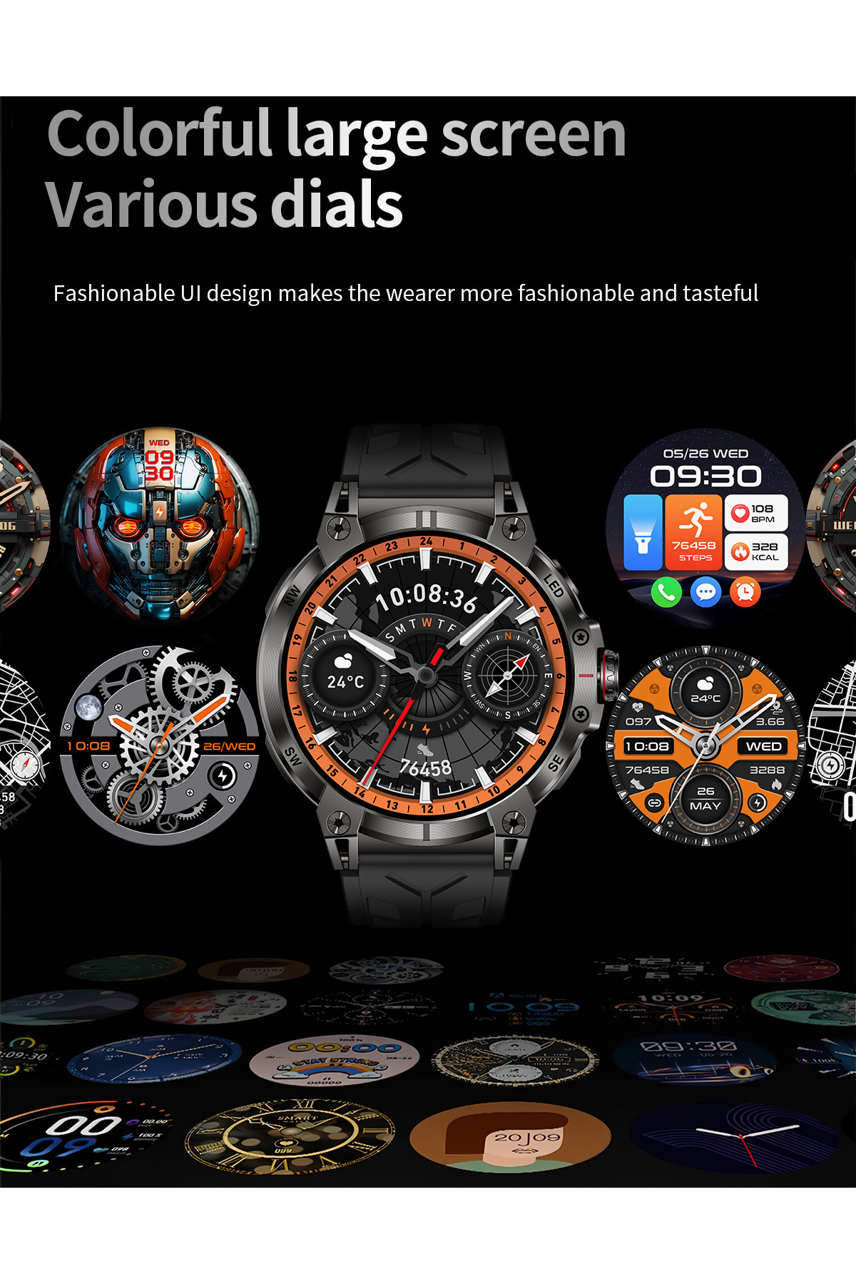 Смарт годинник  Smart Stalker Max з компасом