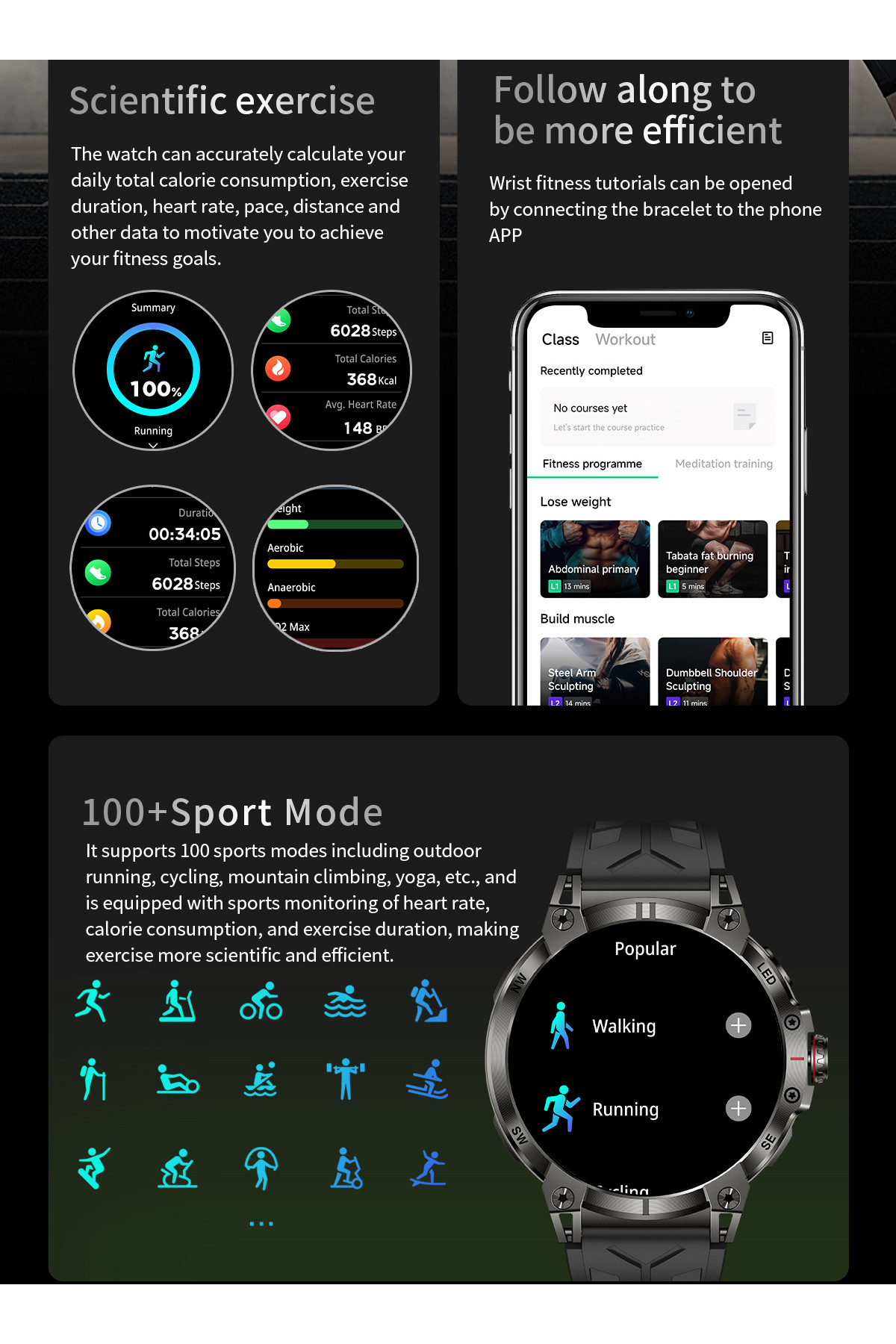 Смарт годинник  Smart Stalker Max з компасом