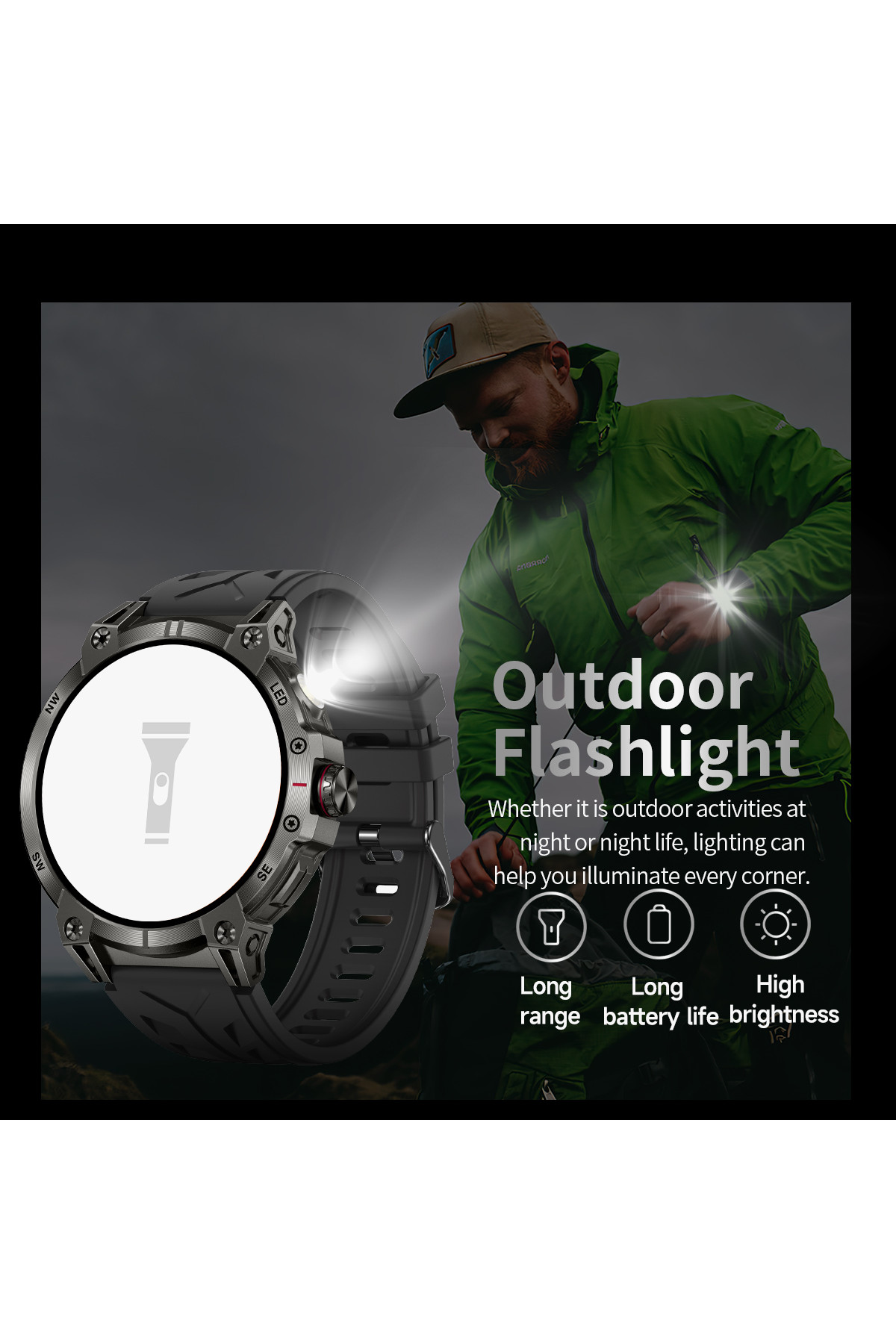 Смарт годинник  Smart Stalker Max з компасом