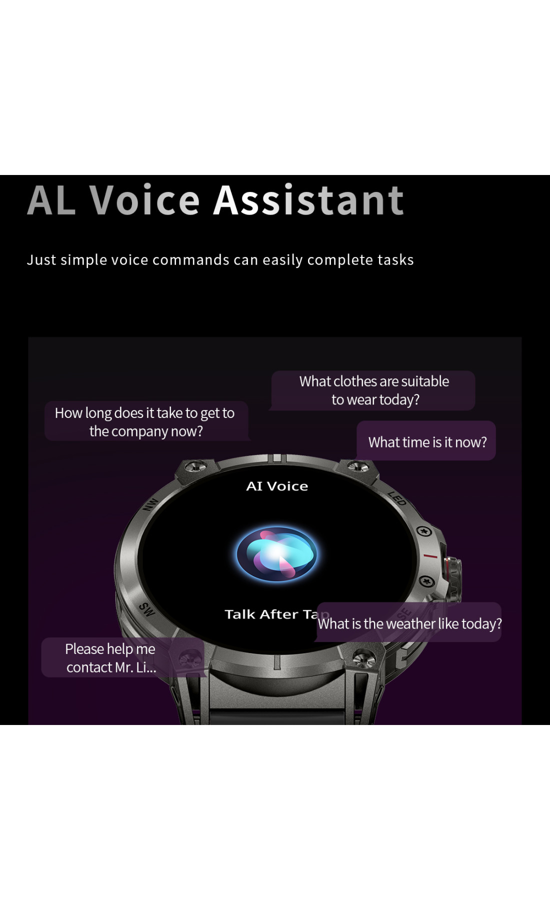 Смарт годинник  Smart Stalker Max з компасом