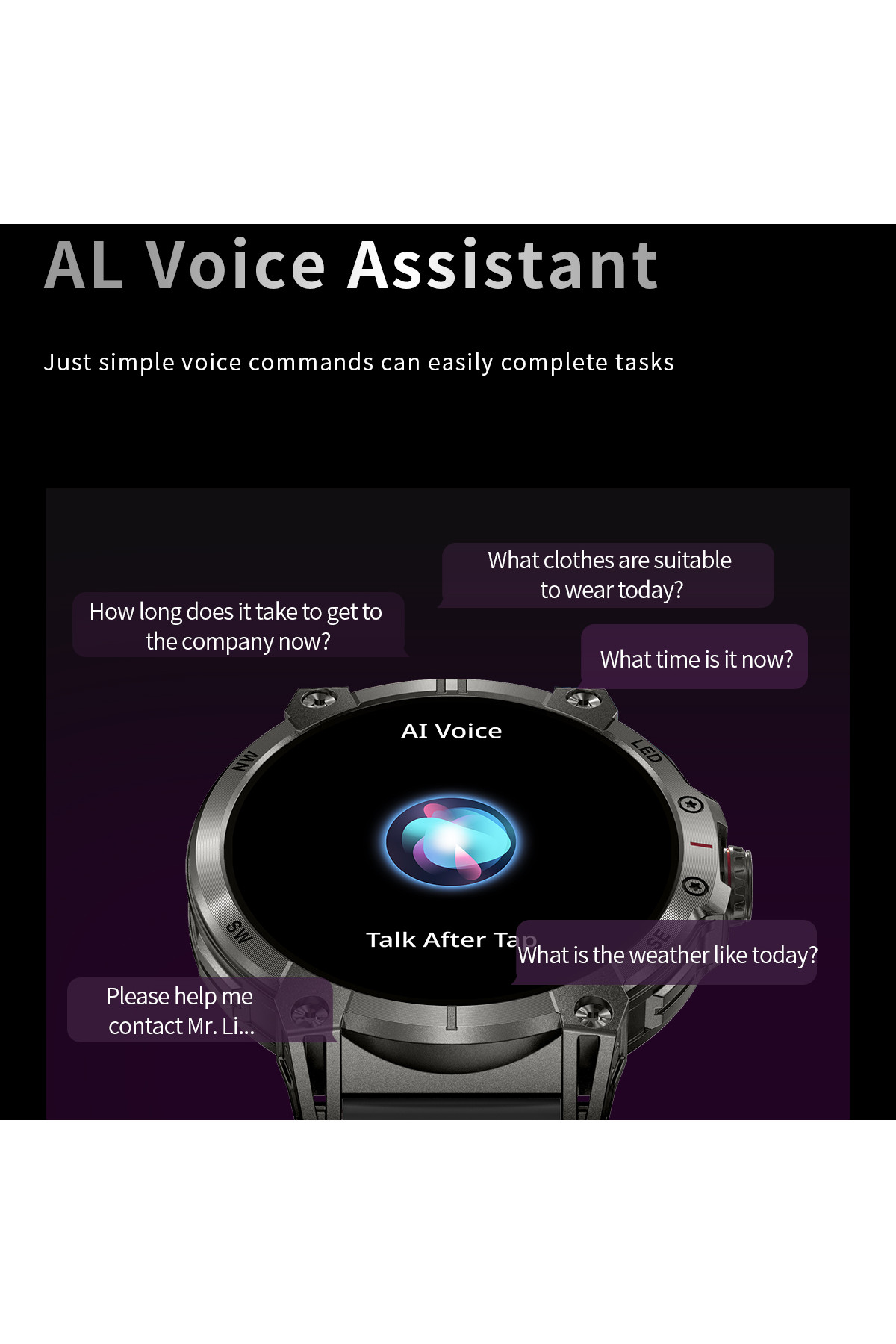 Смарт годинник  Smart Stalker Max з компасом