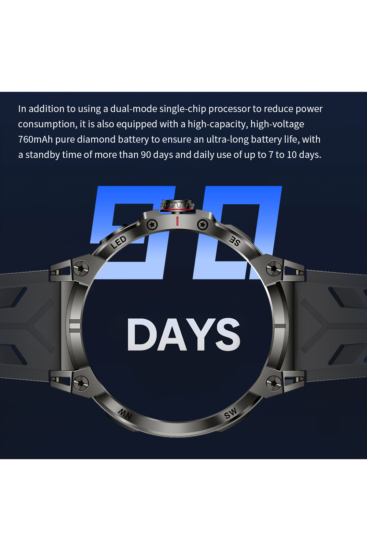 Смарт годинник  Smart Stalker Max з компасом