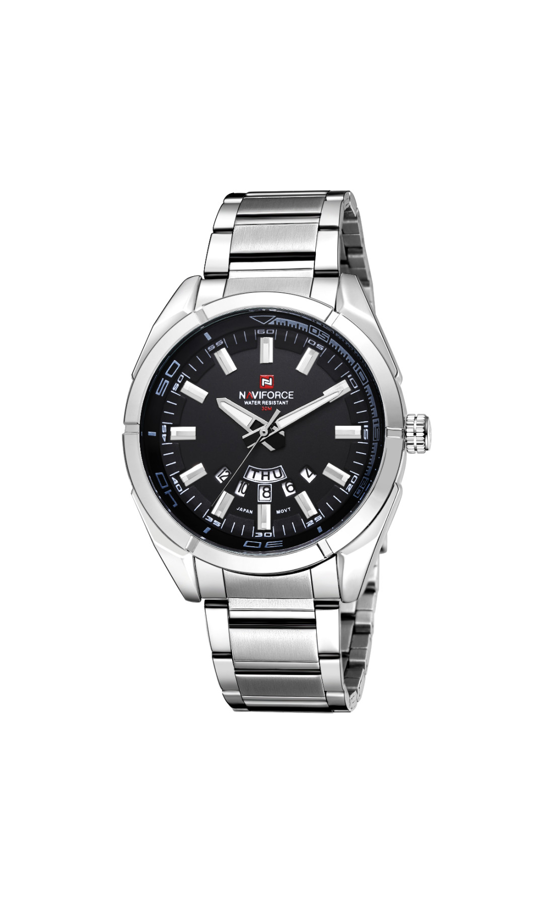 Чоловічий годинник  Naviforce Rocket BlackDial
