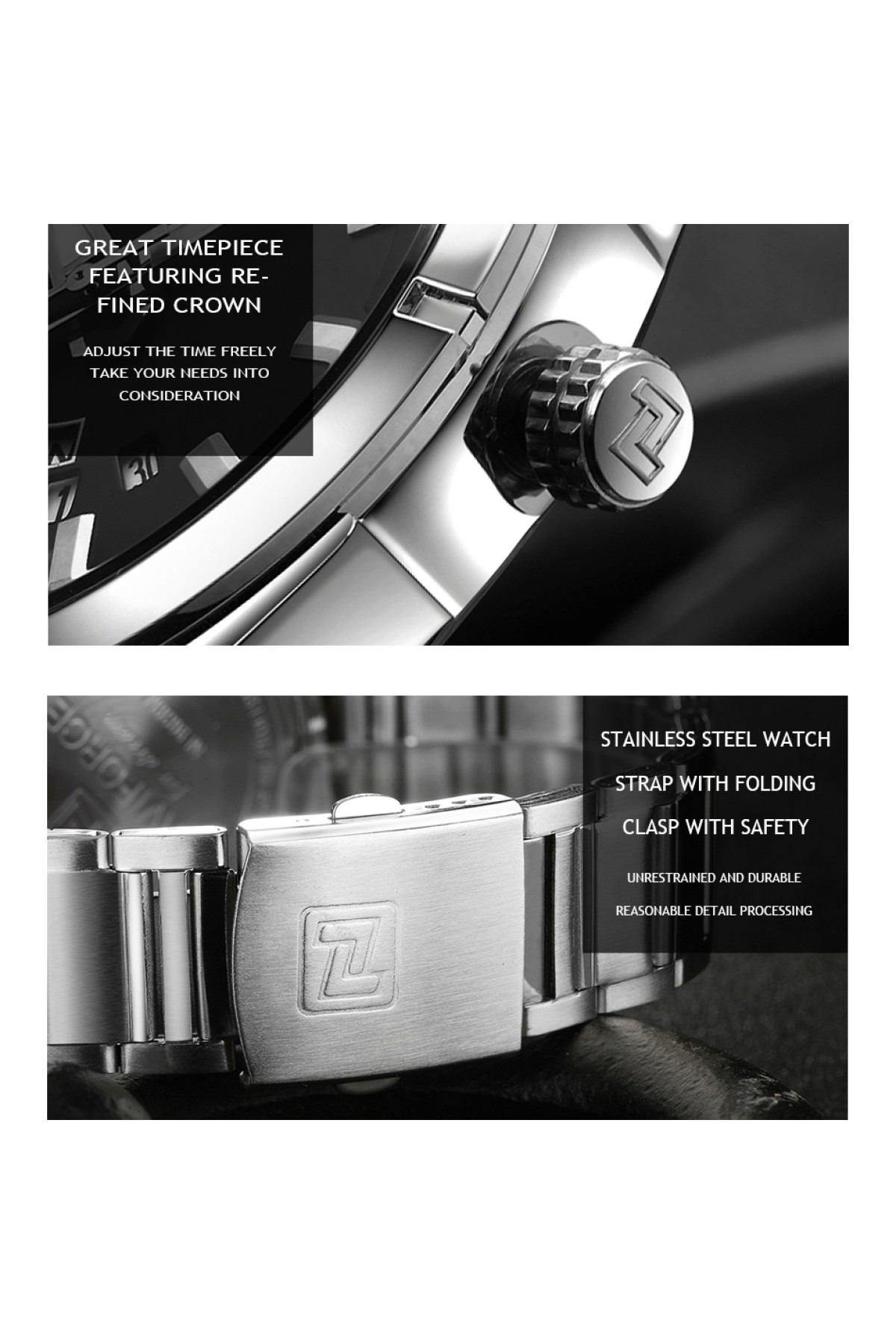 Чоловічий годинник  Naviforce Rocket BlackDial