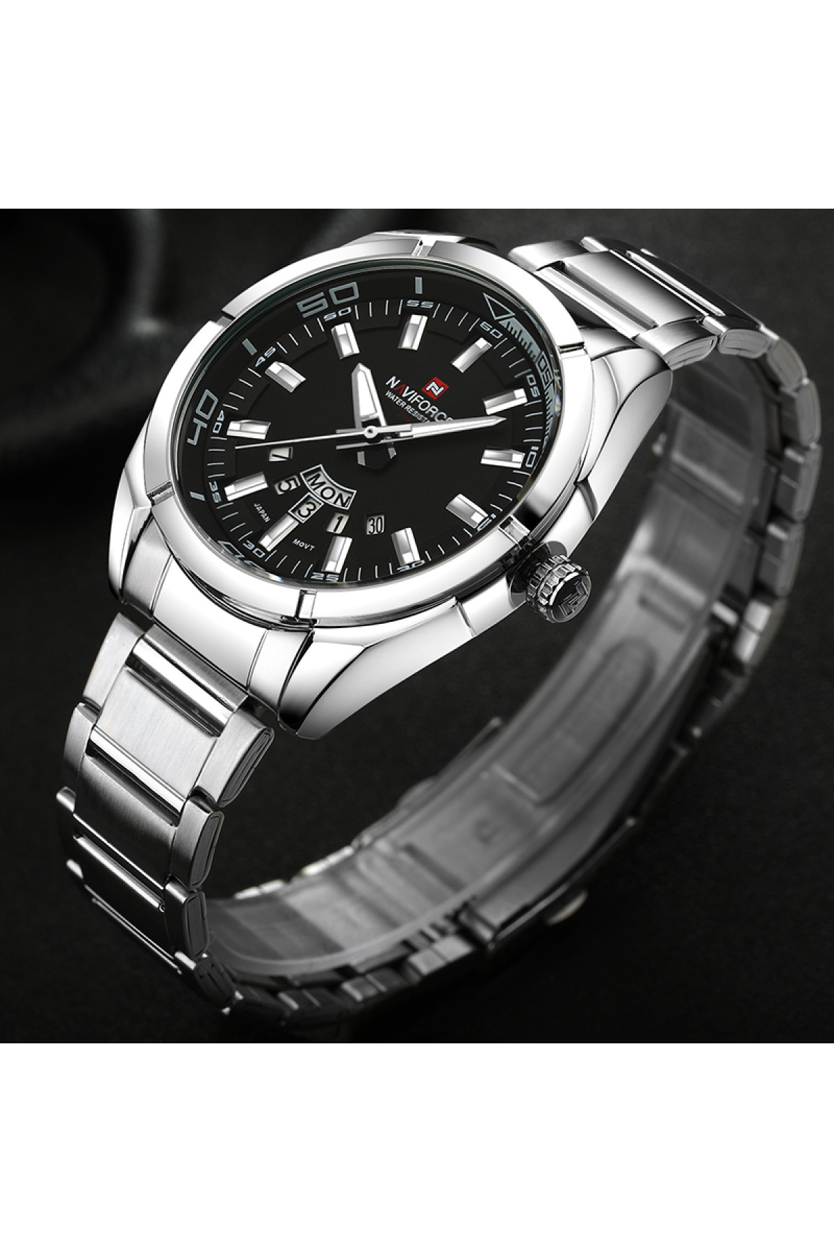 Чоловічий годинник  Naviforce Rocket BlackDial