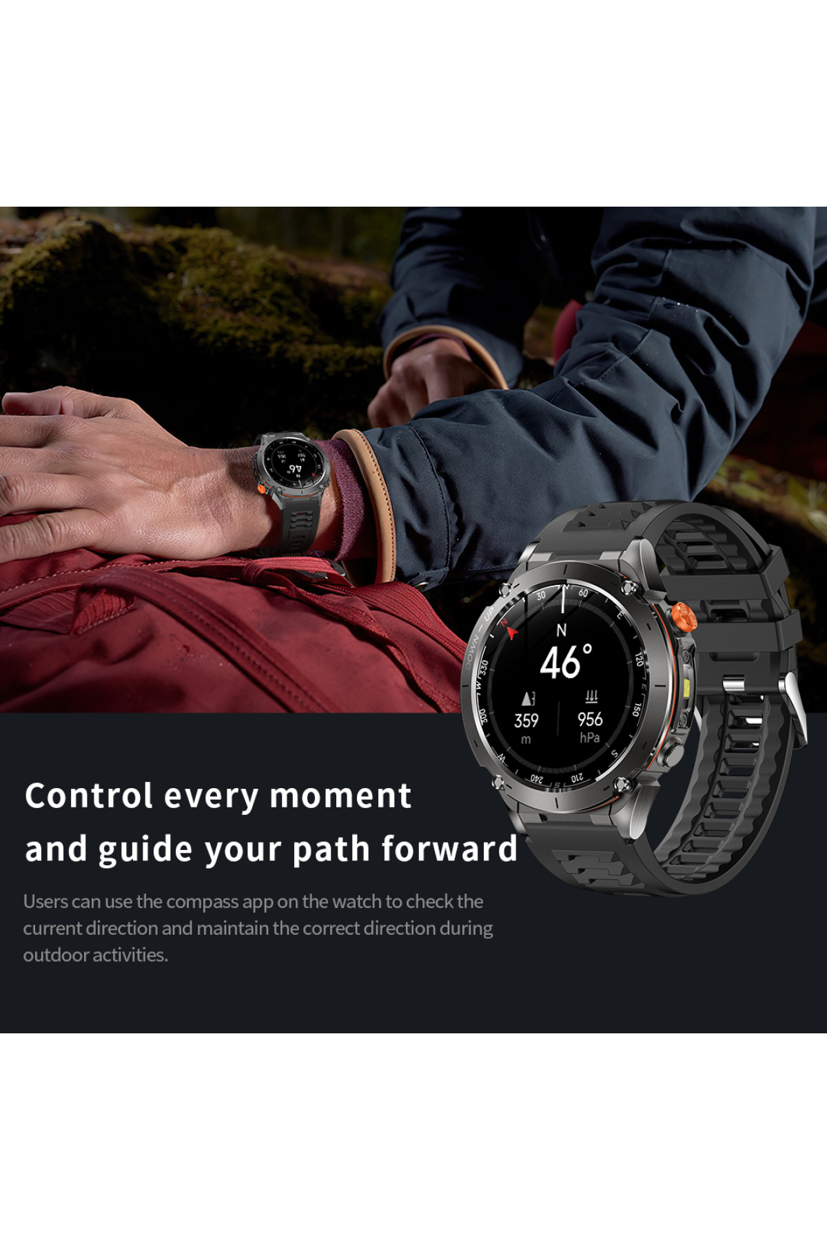 Смарт годинник  Smart Agent X з GPS і компасом