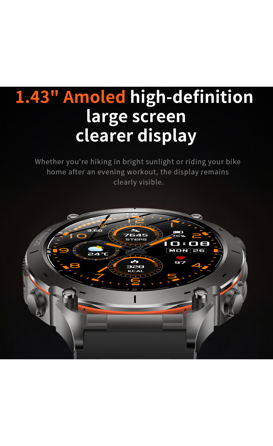 Смарт годинник  Smart Agent X з GPS і компасом