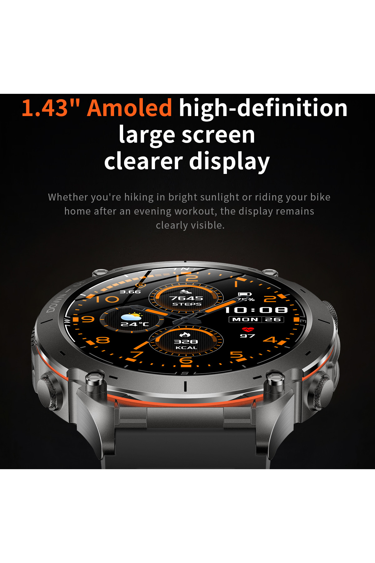 Смарт годинник  Smart Agent X з GPS і компасом