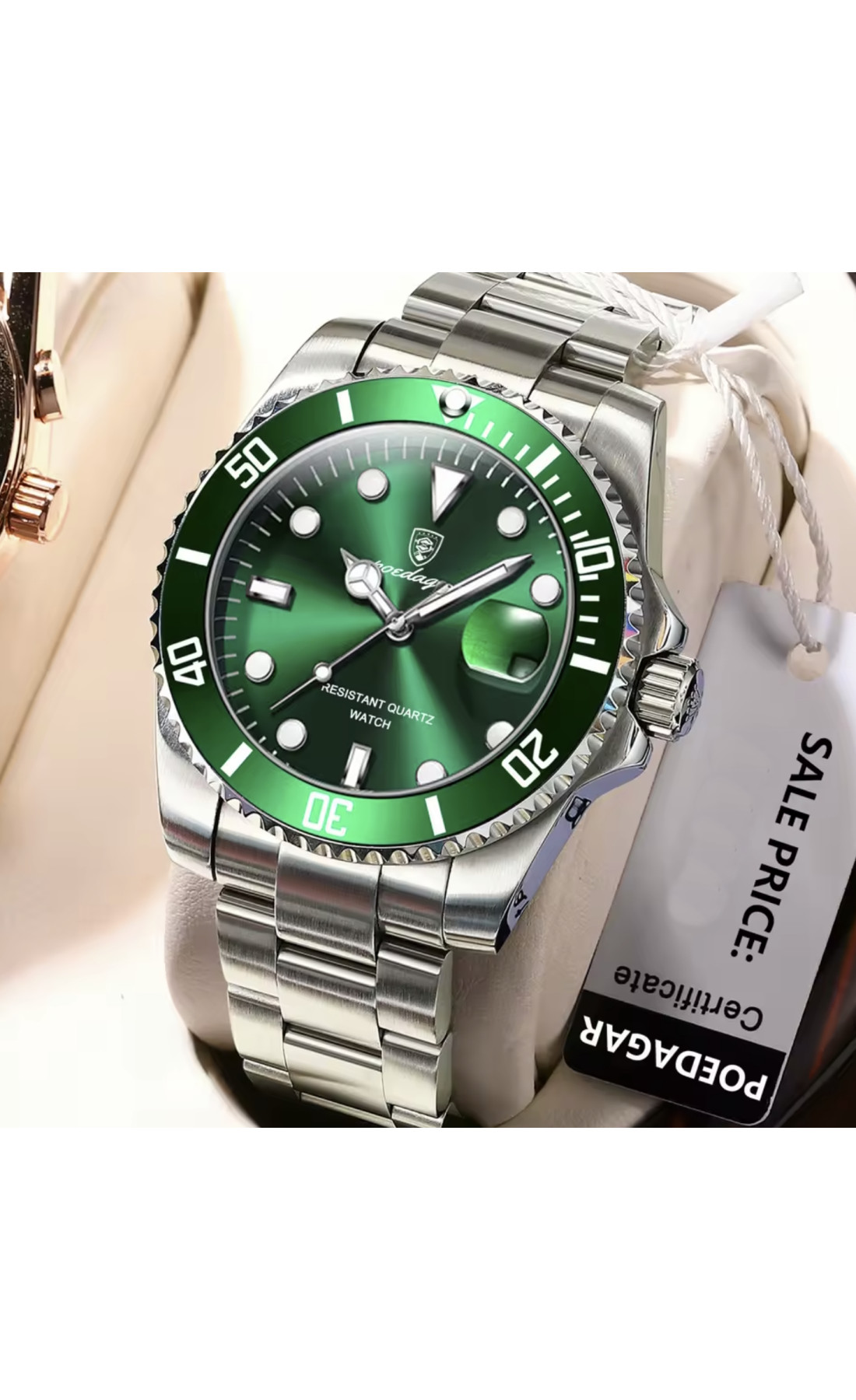 Чоловічий годинник  Poedagar Olevs