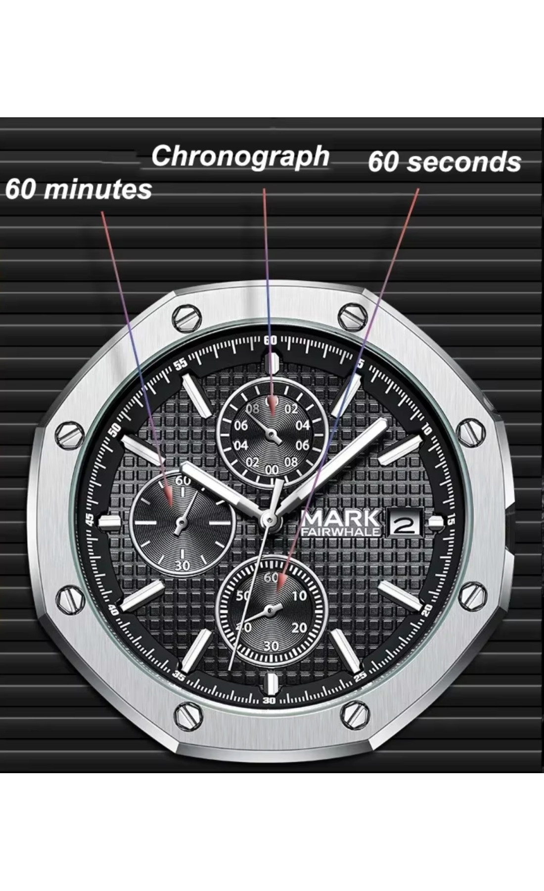 Чоловічий годинник  Mark FairWhale 007