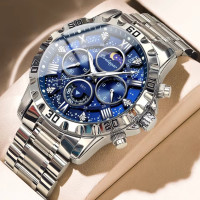 Чоловічий годинник  Poedagar MoonLight