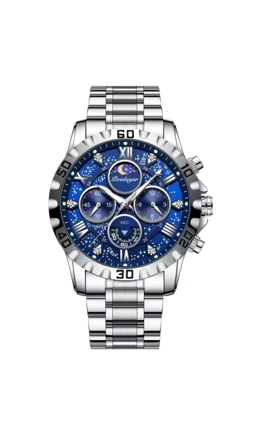 Чоловічий годинник  Poedagar MoonLight