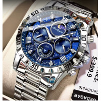 Чоловічий годинник  Poedagar MoonLight