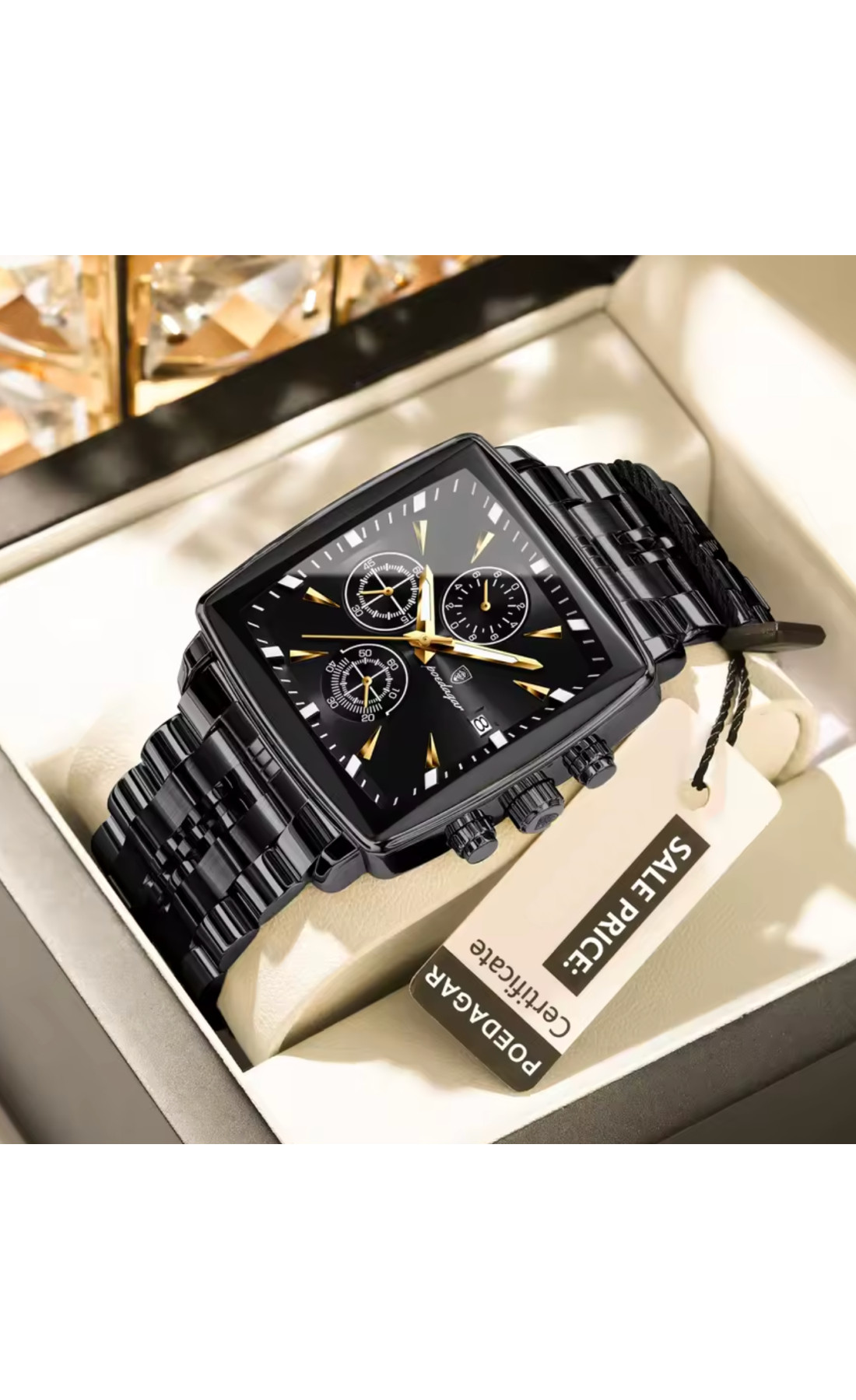 Чоловічий годинник  Poedagar Parus