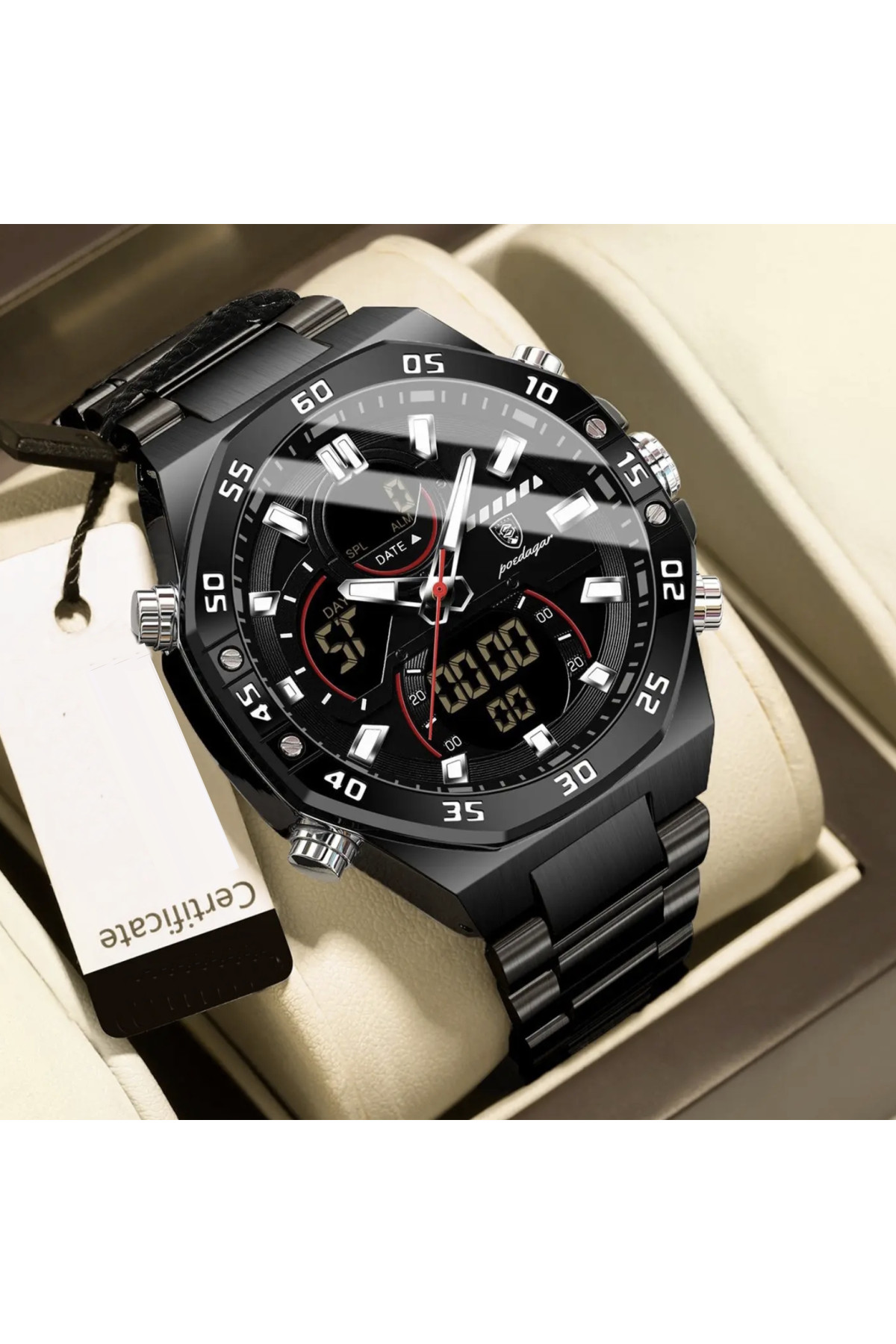 Чоловічий годинник  Poedagar Iron Sport