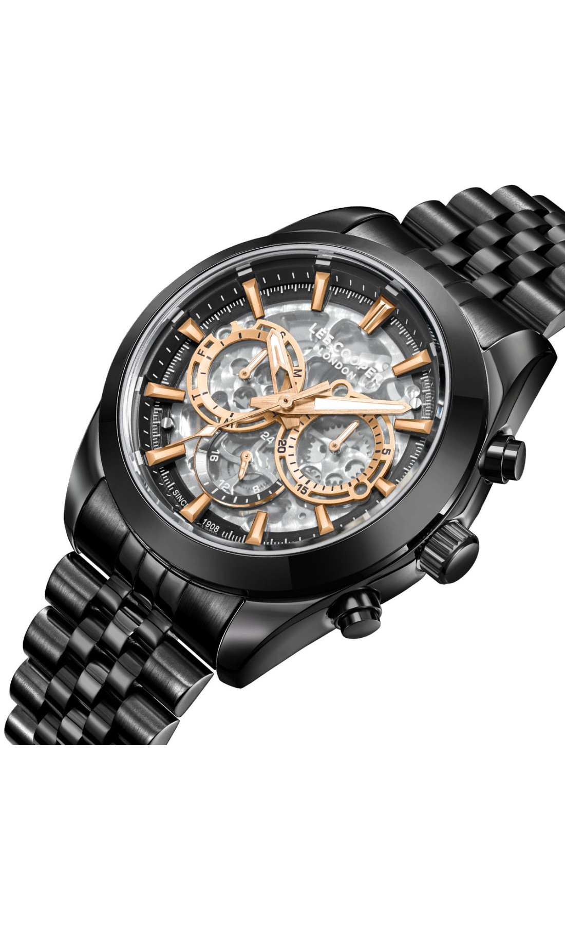 Чоловічий годинник  Lee Cooper Deluxe Mechanical