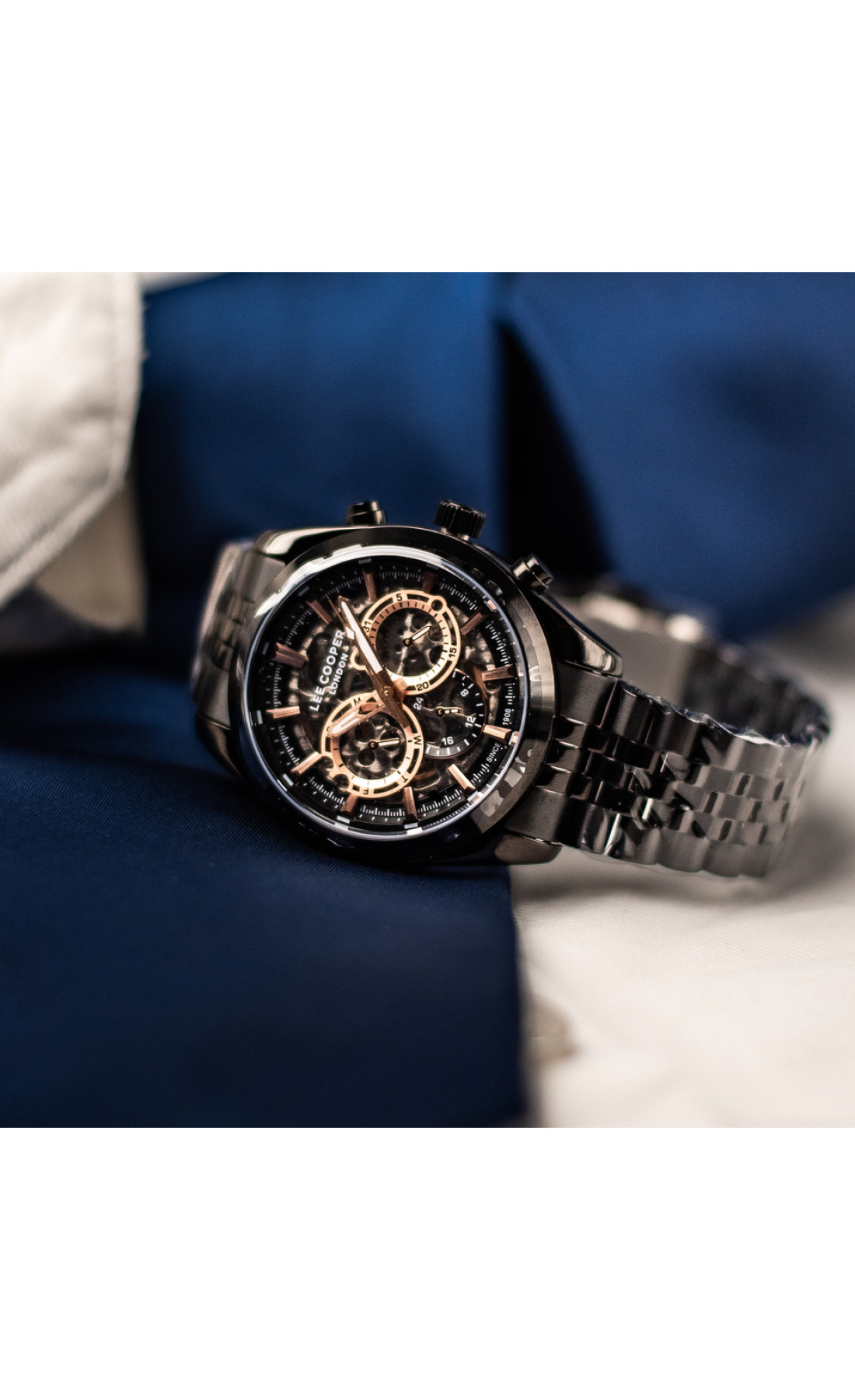 Чоловічий годинник  Lee Cooper Deluxe Mechanical