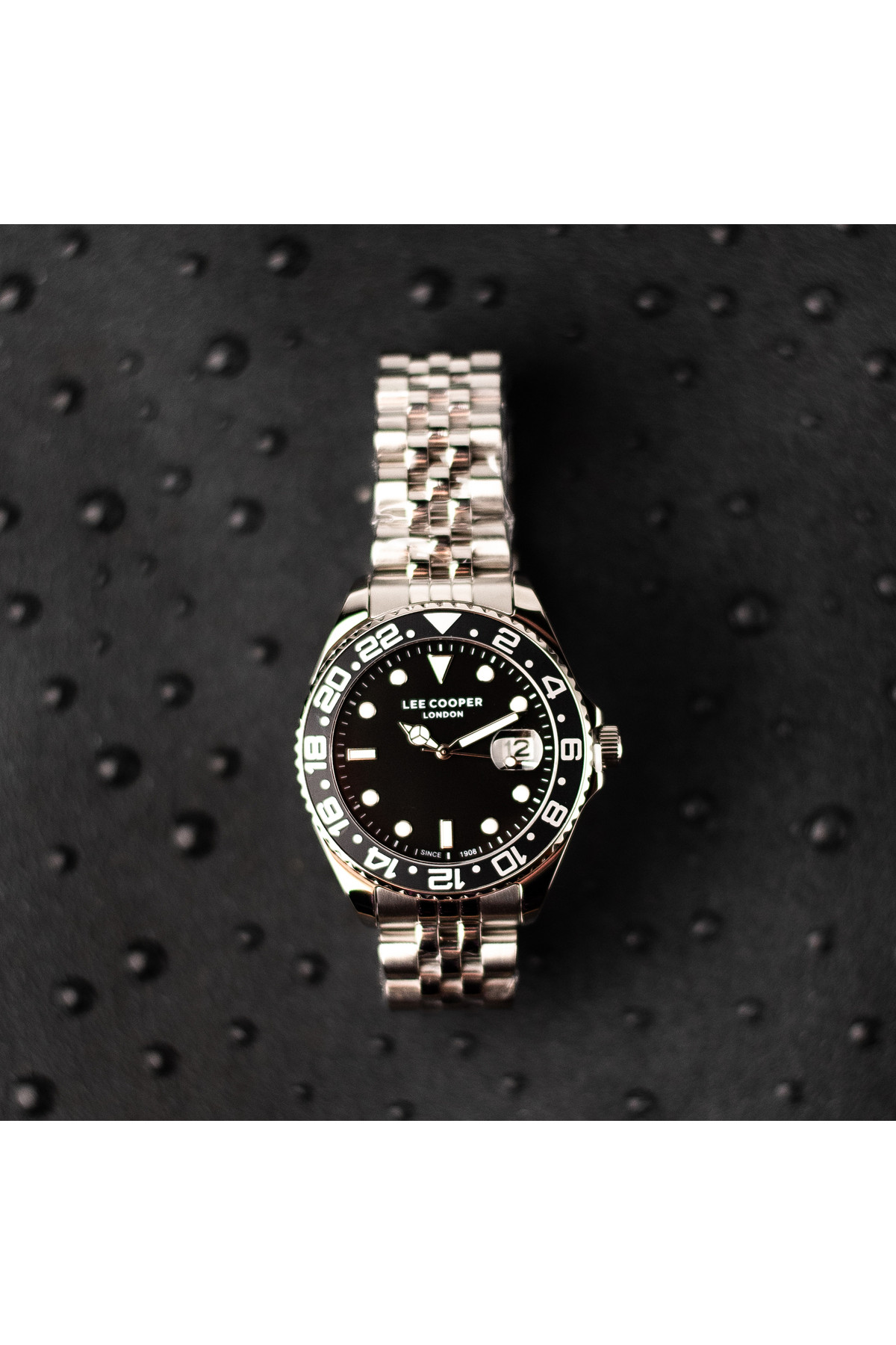 Чоловічий годинник  Lee Cooper Daytona Black