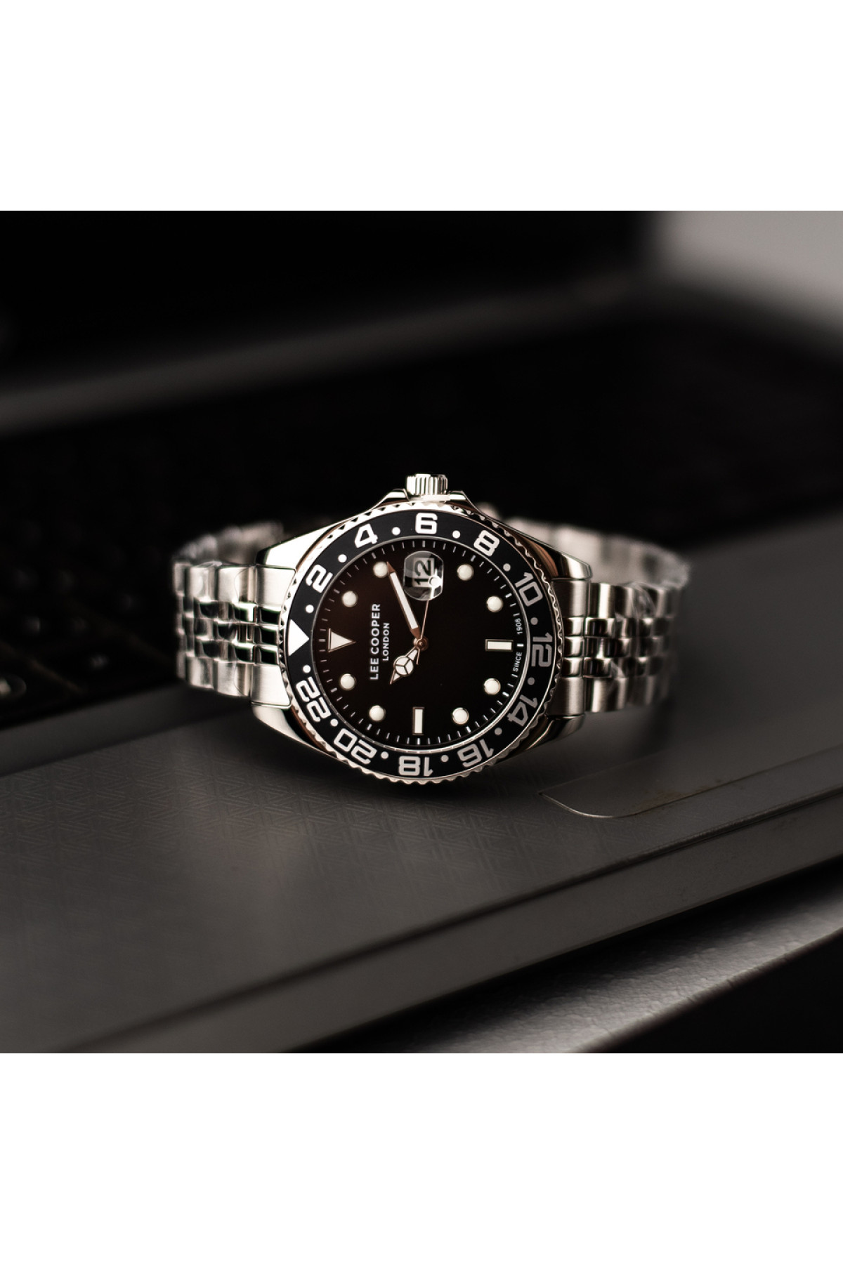 Чоловічий годинник  Lee Cooper Daytona Black