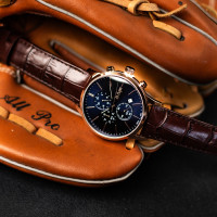 Чоловічий годинник  Lee Cooper Leather Gold