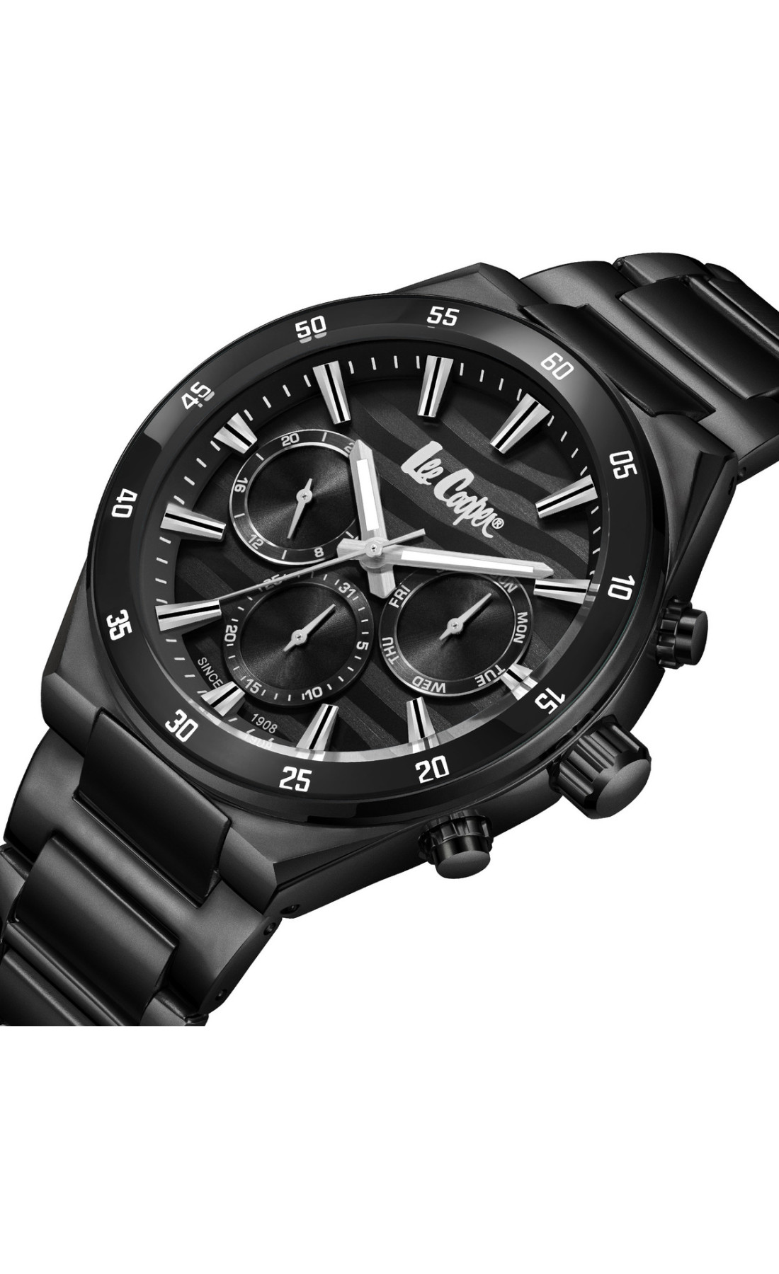 Чоловічий годинник  Lee Cooper Hit Black