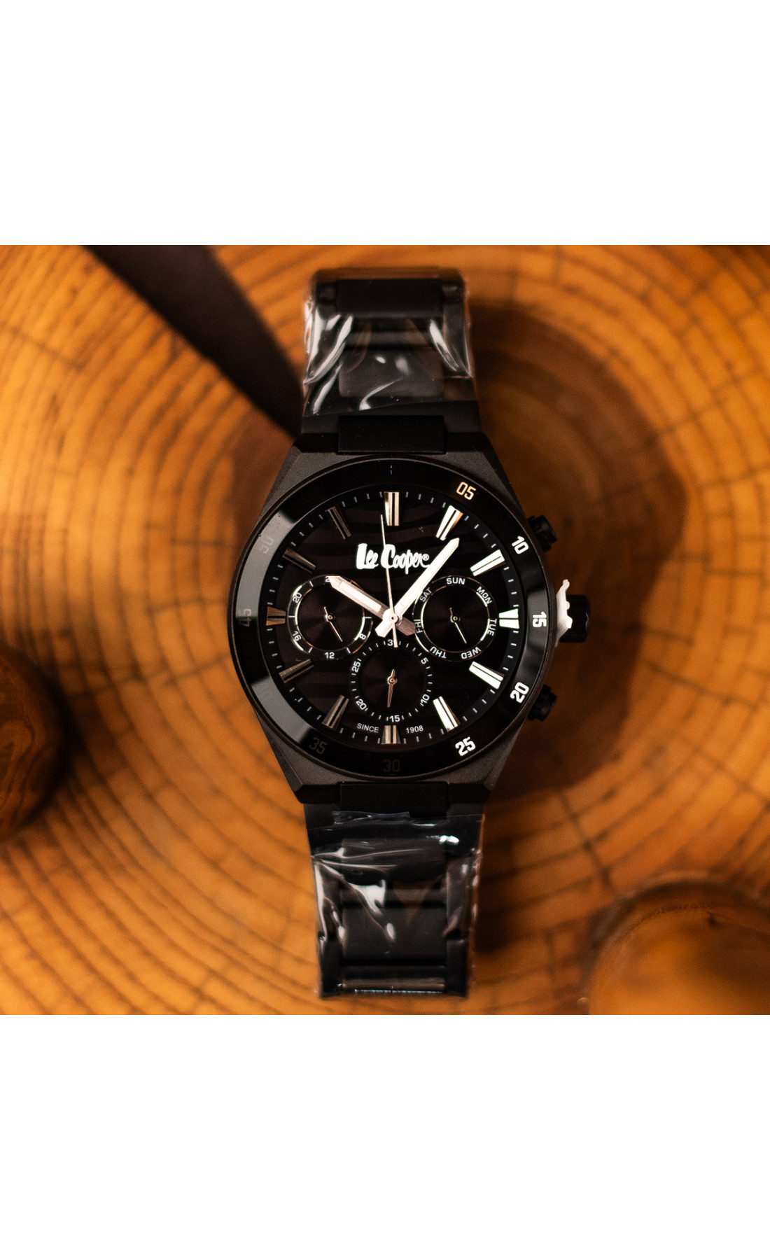 Чоловічий годинник  Lee Cooper Hit Black