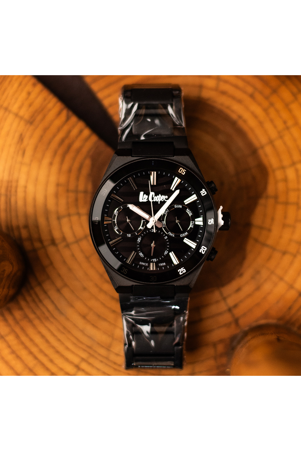 Чоловічий годинник  Lee Cooper Hit Black