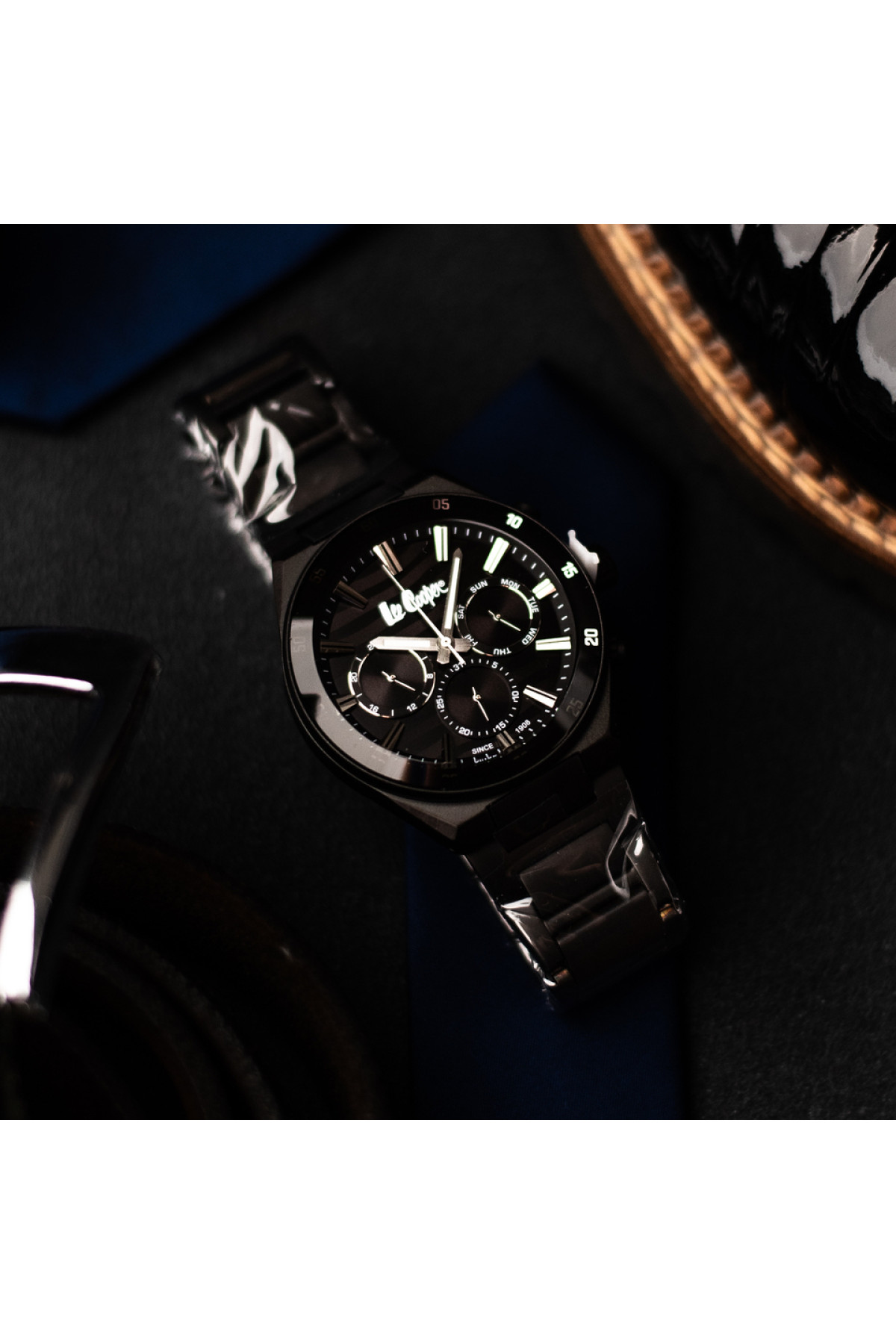 Чоловічий годинник  Lee Cooper Hit Black