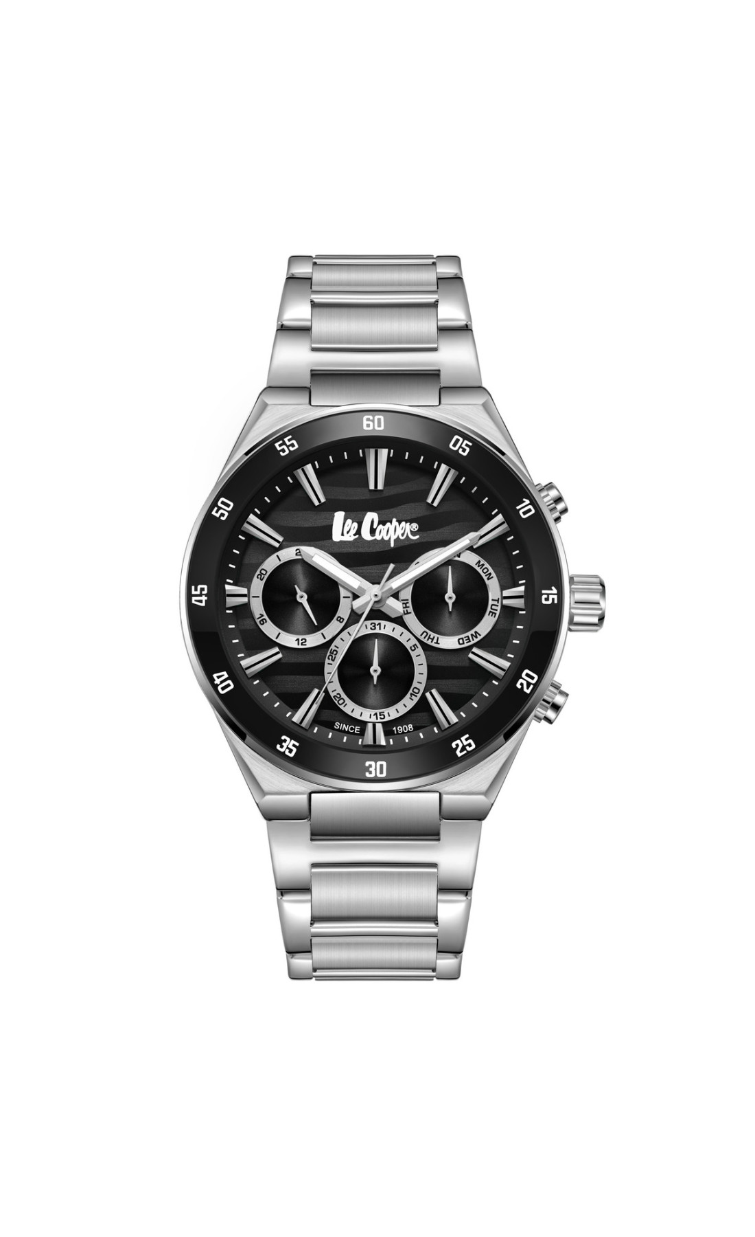 Чоловічий годинник  Lee Cooper Hit Silver