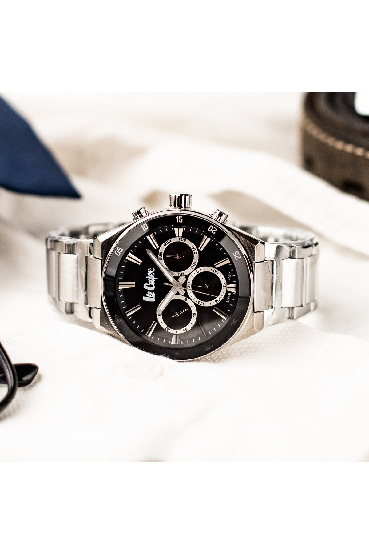 Чоловічий годинник  Lee Cooper Hit Silver