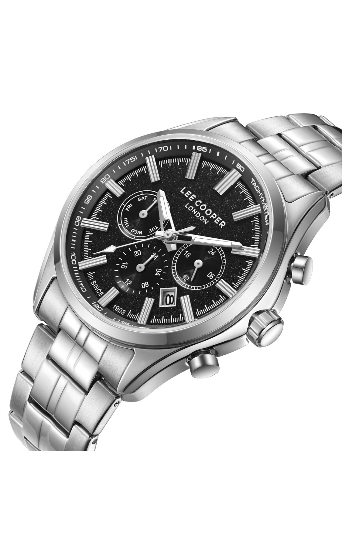 Чоловічий годинник  Lee cooper Fenix Black