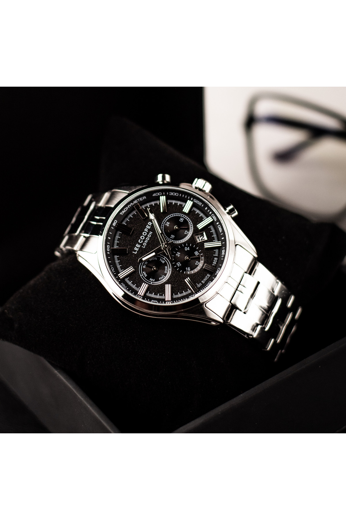 Чоловічий годинник  Lee cooper Fenix Black