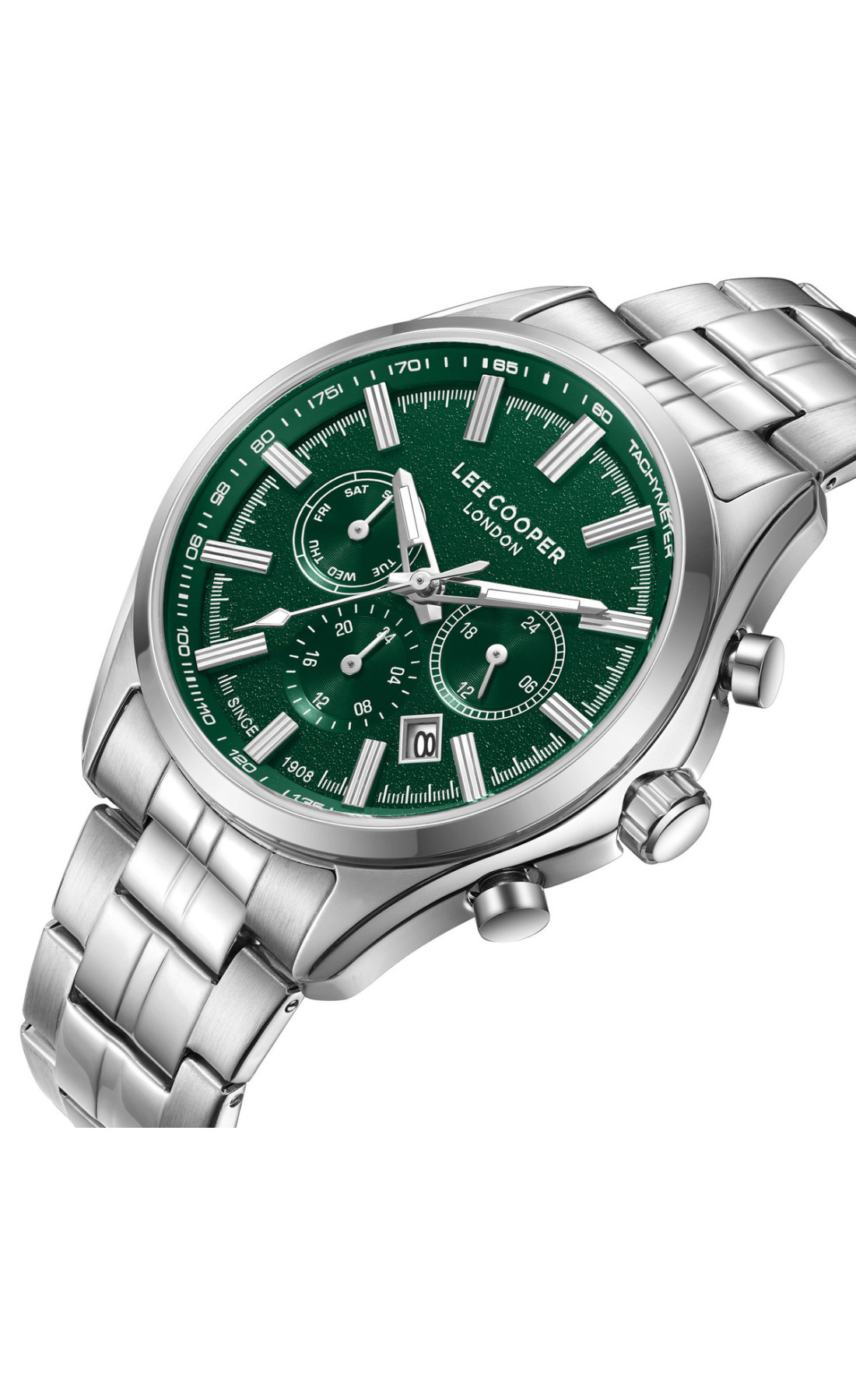 Чоловічий годинник  Lee cooper Fenix Green