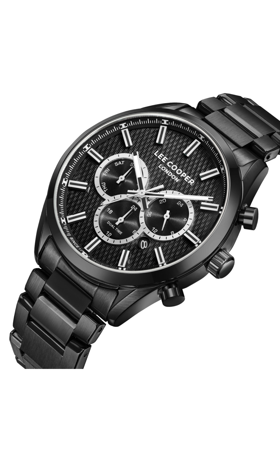 Чоловічий годинник  Lee Cooper England Black