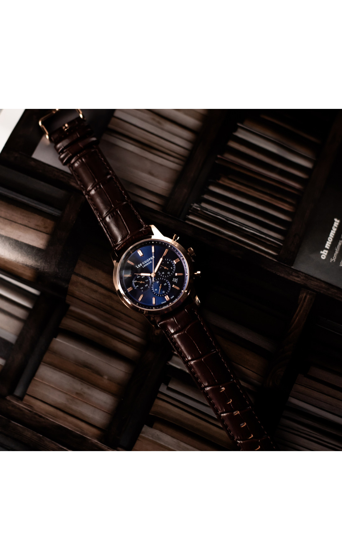 Чоловічий годинник  Lee Cooper Coffee