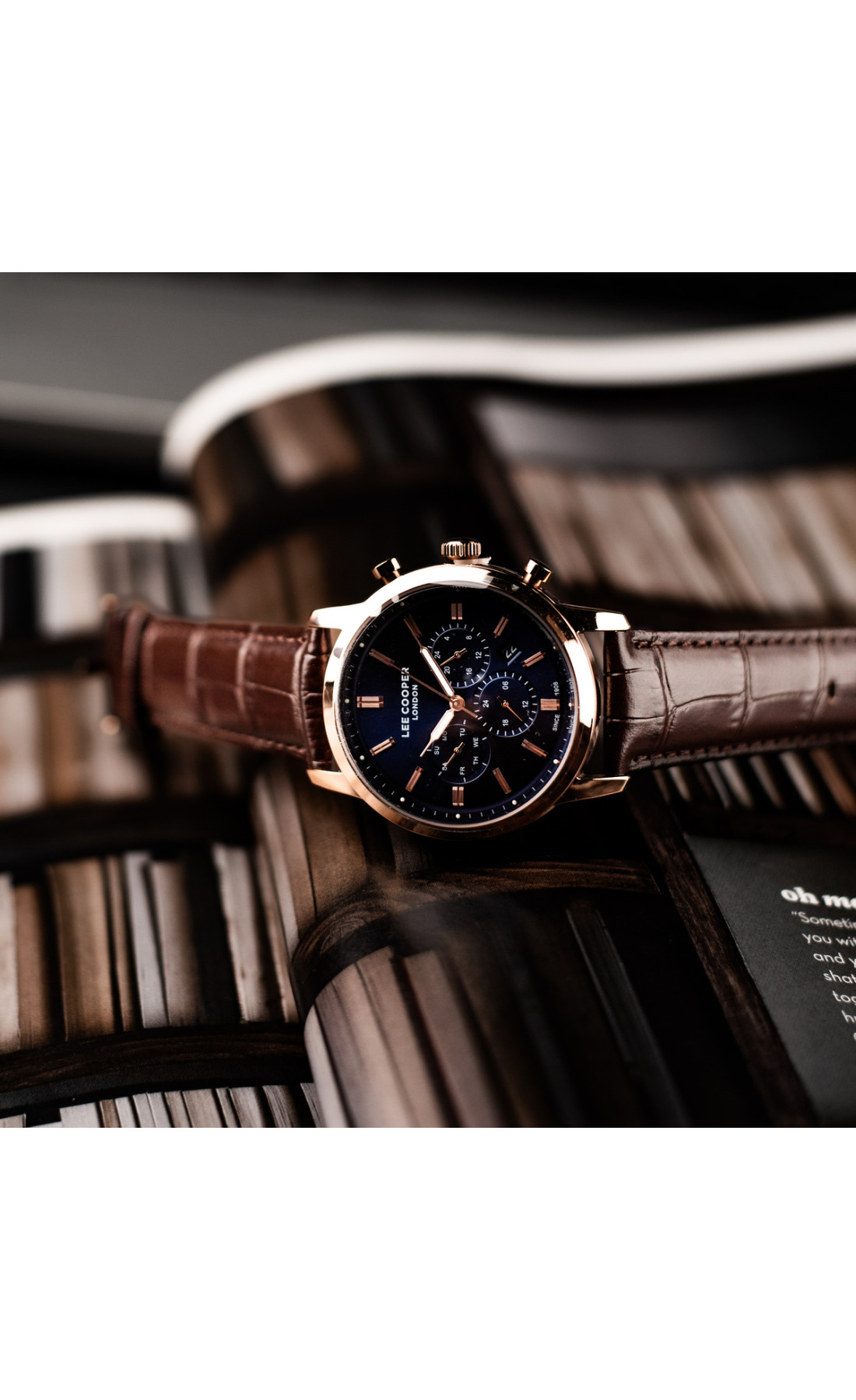 Чоловічий годинник  Lee Cooper Coffee