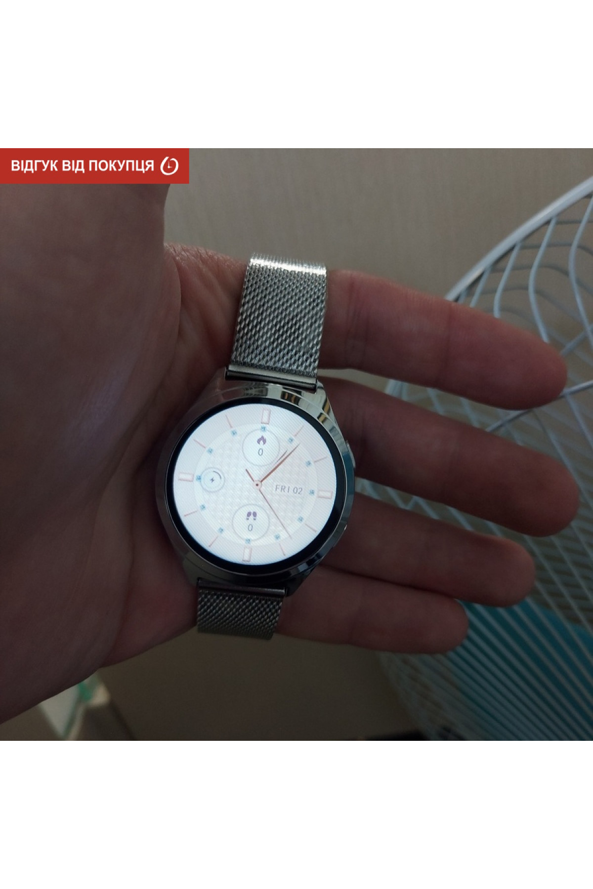 Смарт годинник  Smart Love Pro Silver Rubber, 2 ремінці