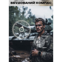 Чоловічий годинник  North Edge Tank3 5BAR з компасом