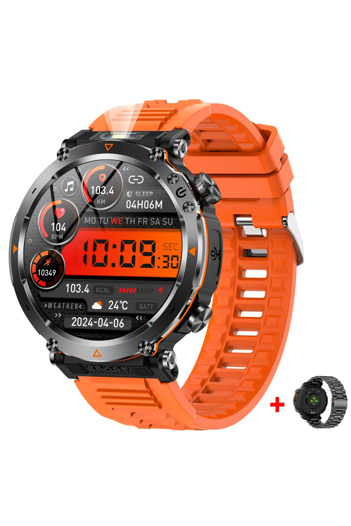 Смарт годинник  Smart Avation Pro Orange, 2 ремінці